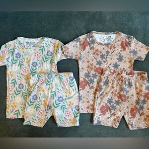 Copper Pearl Short Sleeve Pajamas x 2